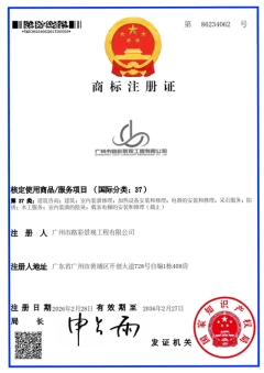Trademark Registration Certificate